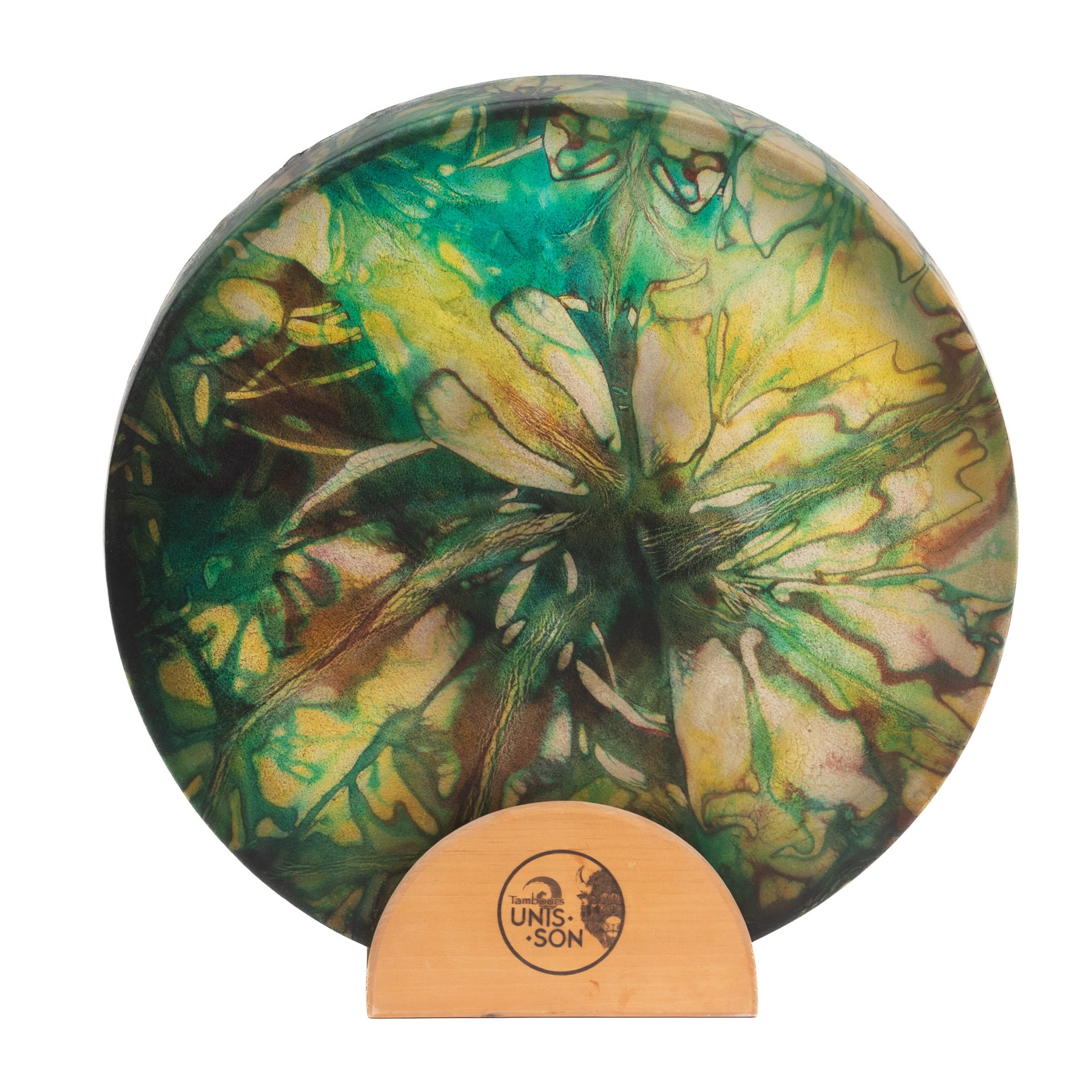 Tambour Unis-Son - Douce rose verte