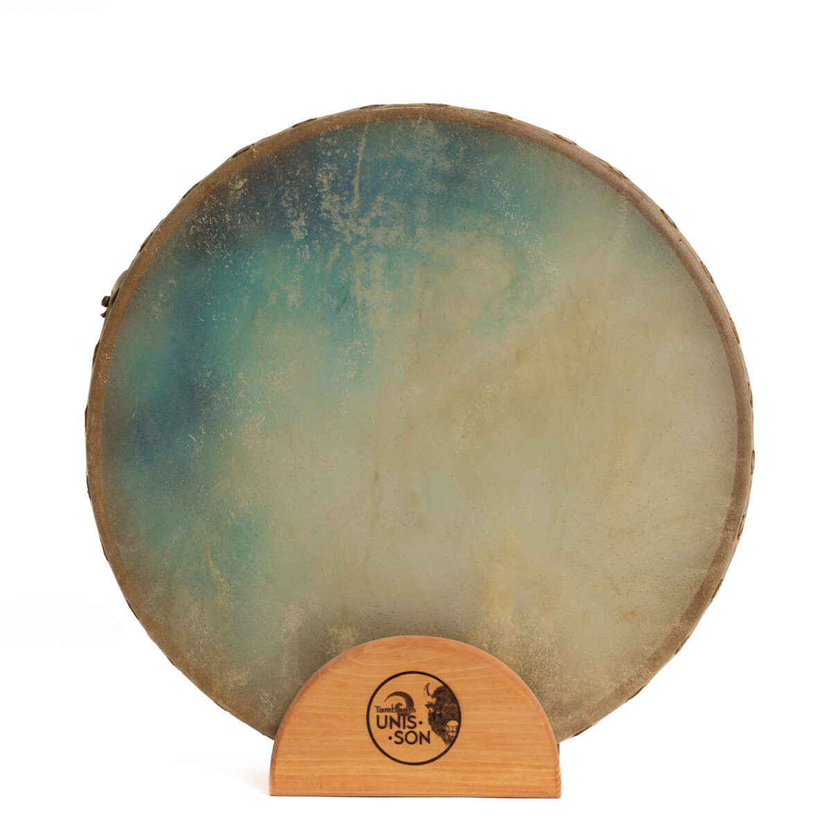 Tambour Océan - Demi Chamoiré Bleu