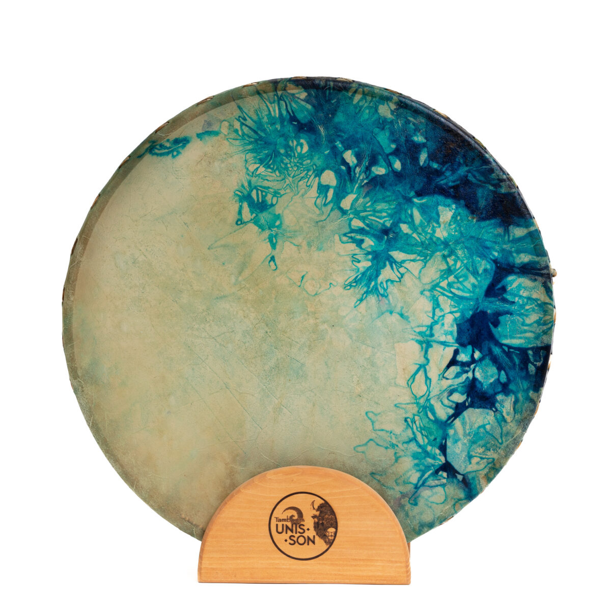 Tambour Océan - Demi Chamoiré Bleu