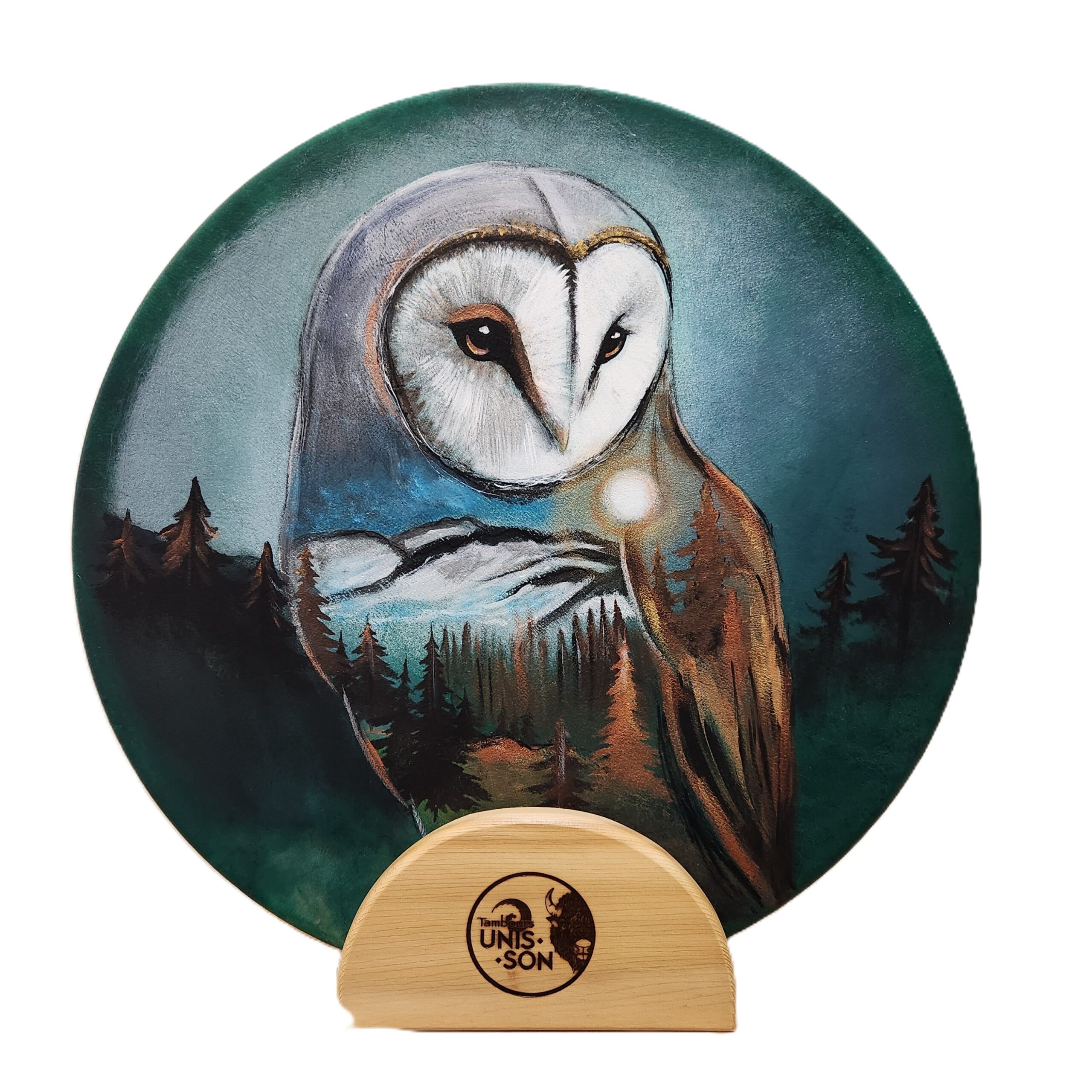 Tambour à main Unis-Son Peint, Bison