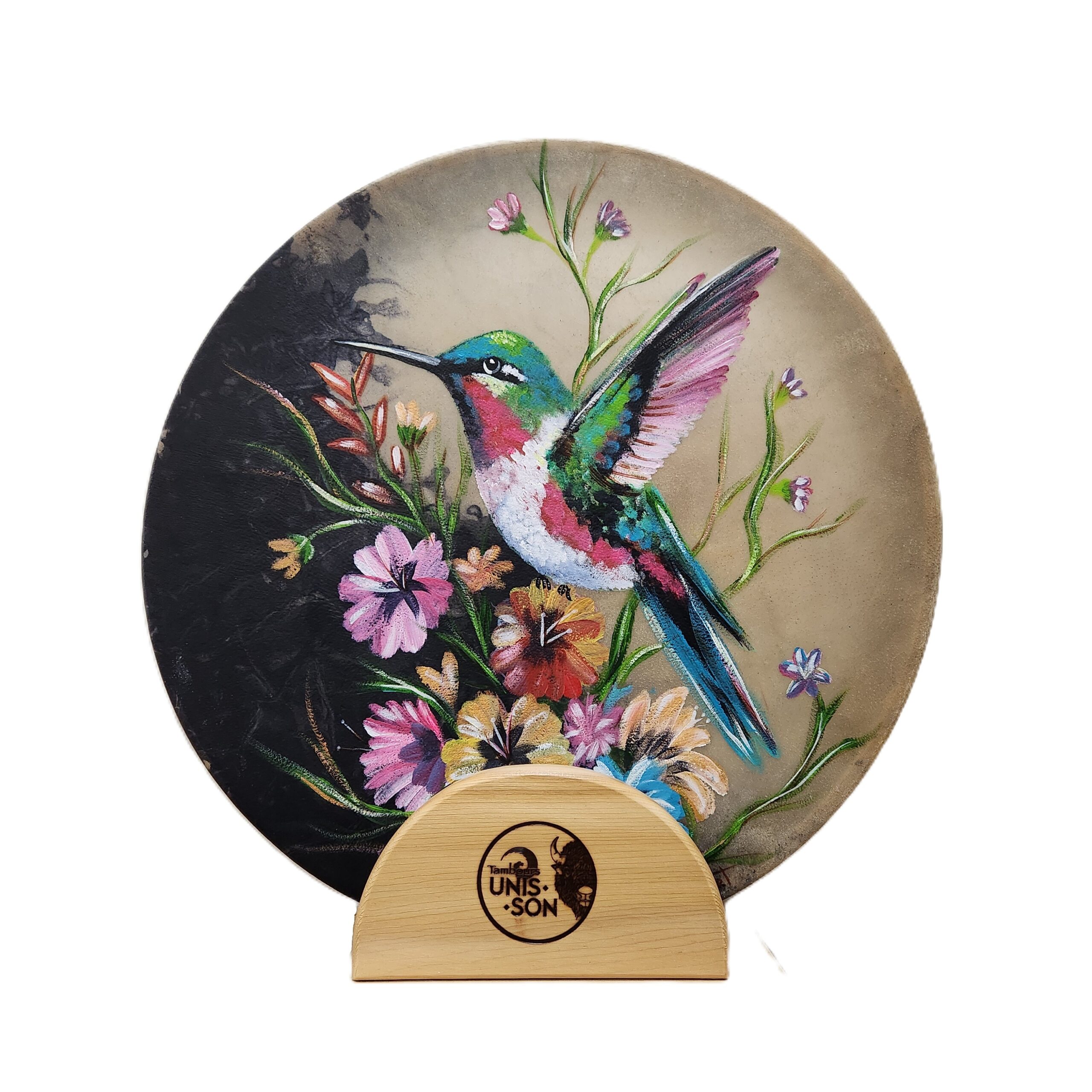 Tambour à main Unis-Son Peint, Bison