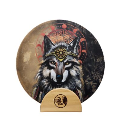 Tambour à main Unis-Son Peint, Bison