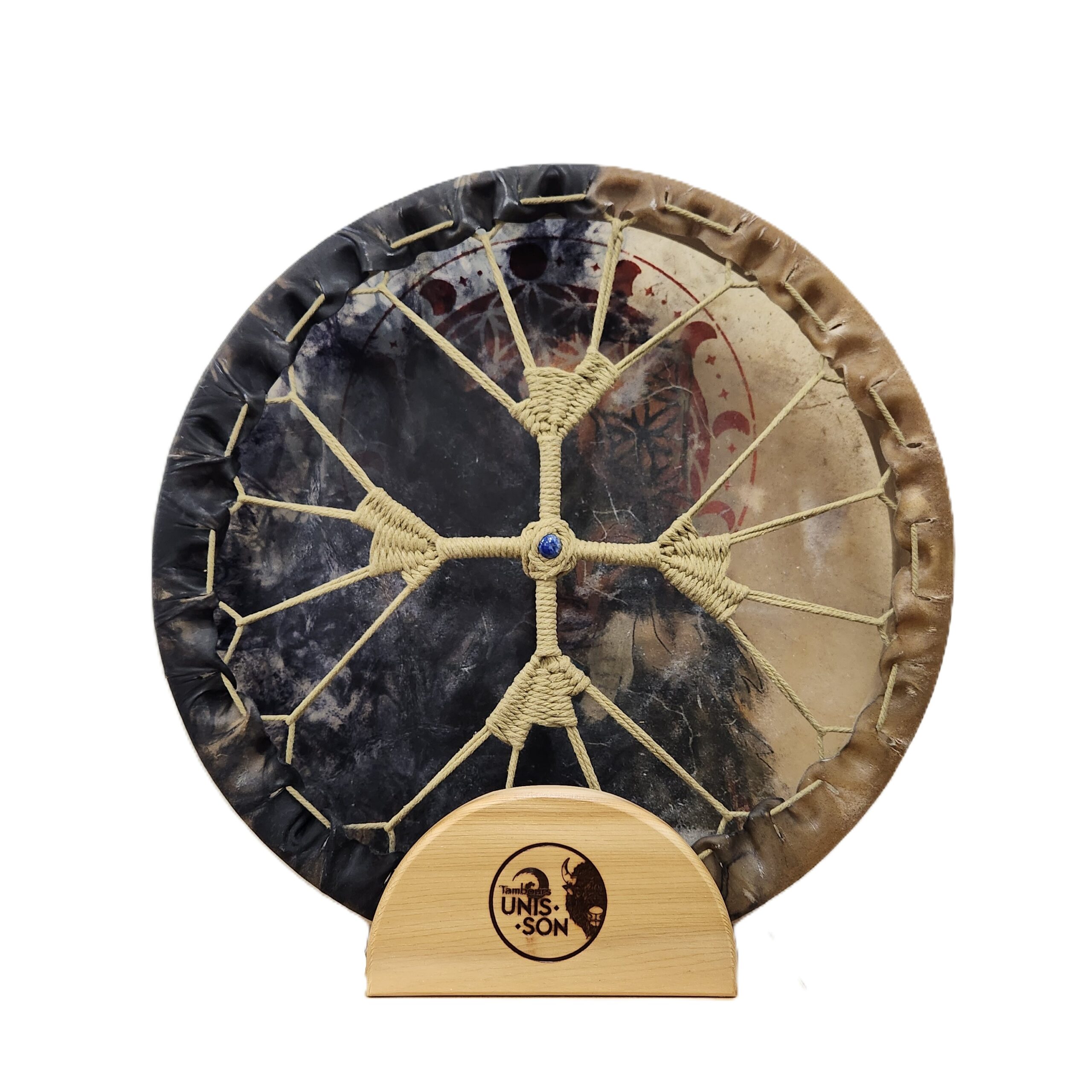 Tambour à main Unis-Son Peint, Bison