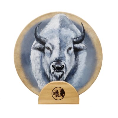 Tambour à main Unis-Son Peint, Bison