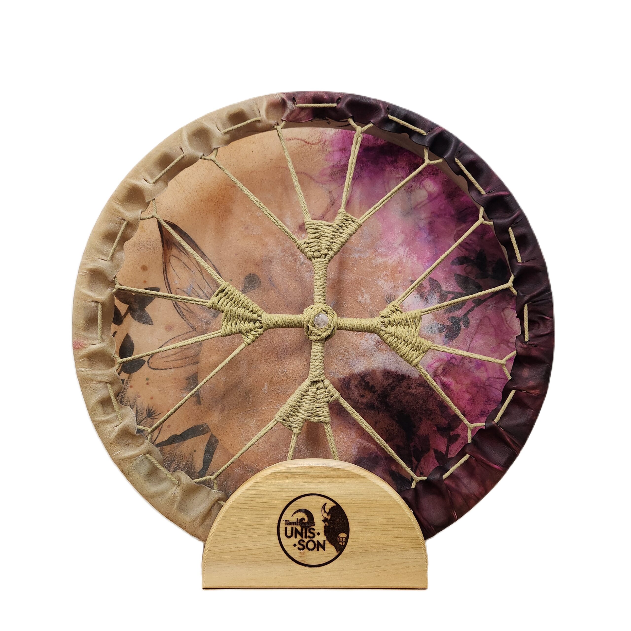 Tambour à main Unis-Son Peint, Bison