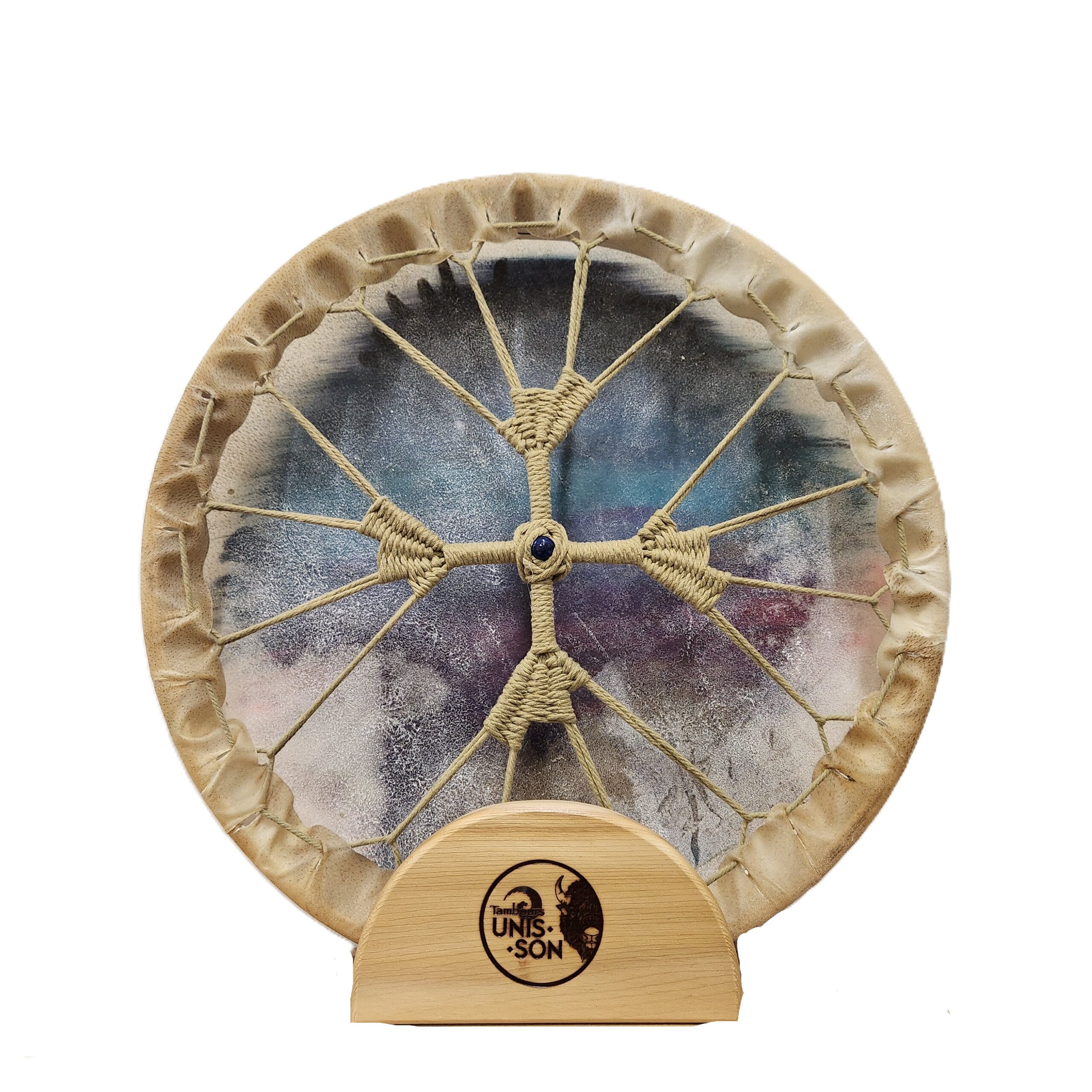 Tambour à main Unis-Son Peint, Bison