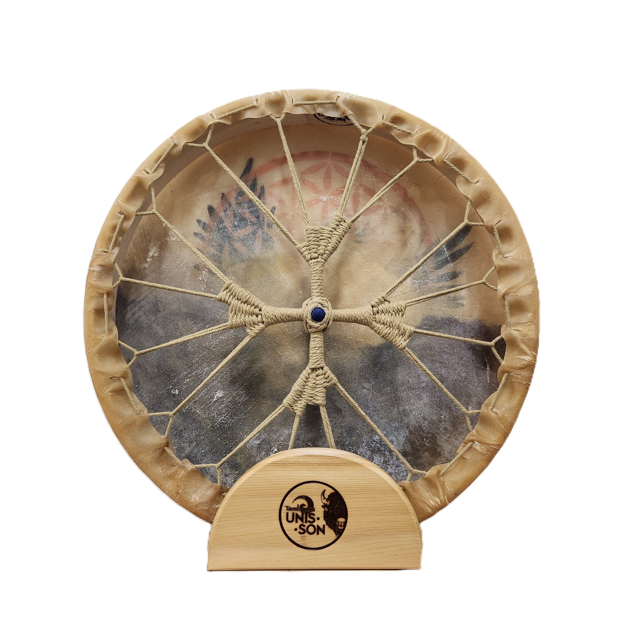 Tambour à main Unis-Son Peint, Bison